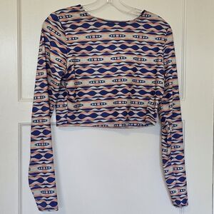 Patagonia Swell Seeker Cropped Rash Guard